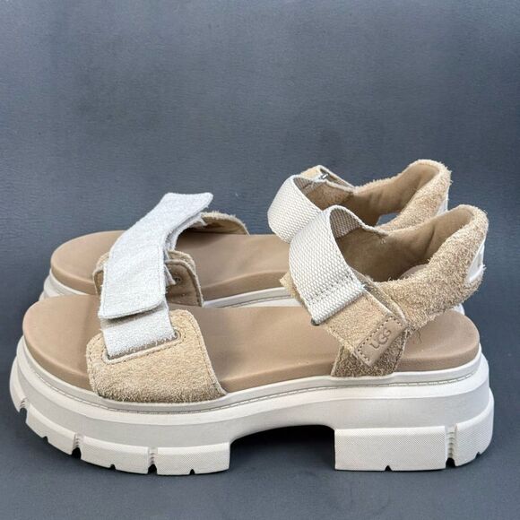 Womens UGG Australia Ashton Ankle Sandal - Sand size 9 - Picture 3 of 11